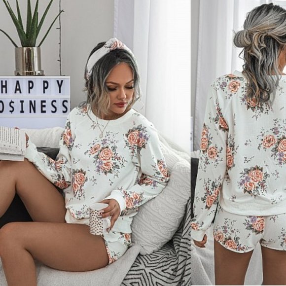 Other - LAST ONE Comfy Round Neck Solid loungewear